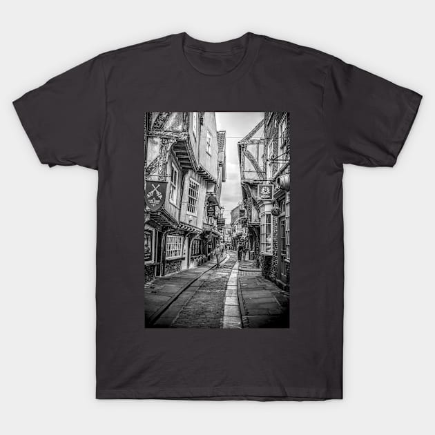 Historic York Shambles, Yorkshire, England T-Shirt by tommysphotos